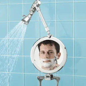 scheren douche spiegel