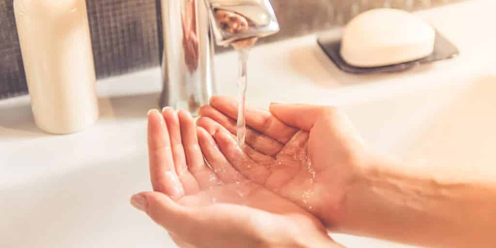 handen wassen verzorging tieners